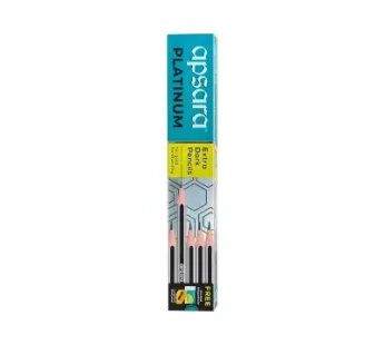 Apsara Extra Dark platinum extra dark pencil 1 Pack